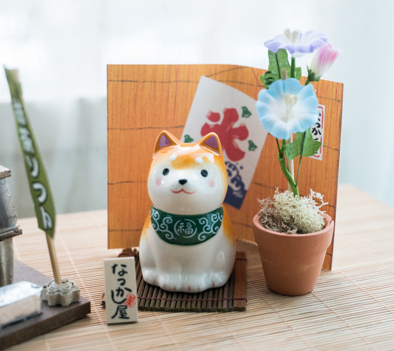 Cute Shiba Dogs Figure