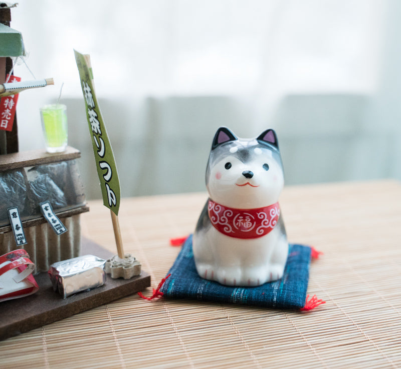 Cute Shiba Dogs Figure