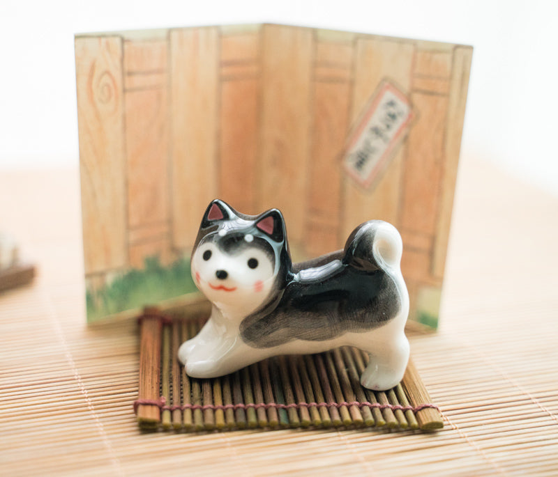 Cute Shiba Dogs Figure