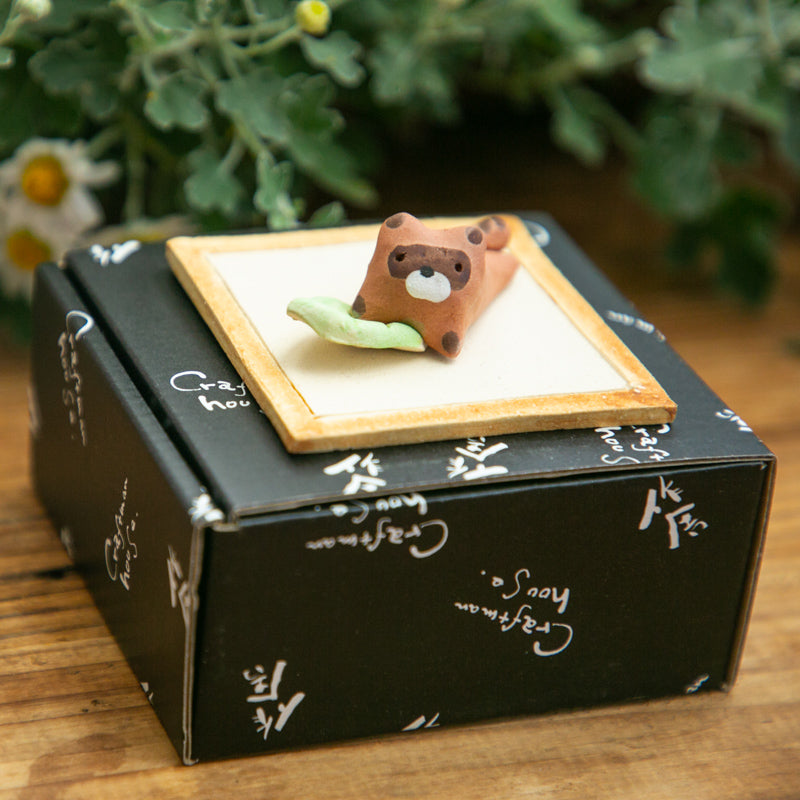 Cute Raccoon Stick Incense Holder