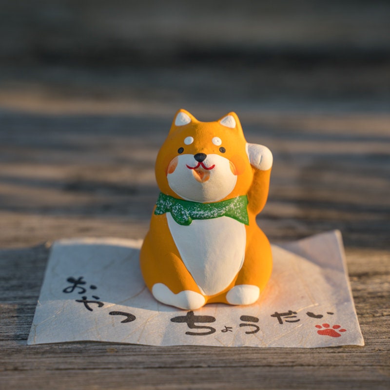 Japanese Kawaii Shiba Inu Figurines