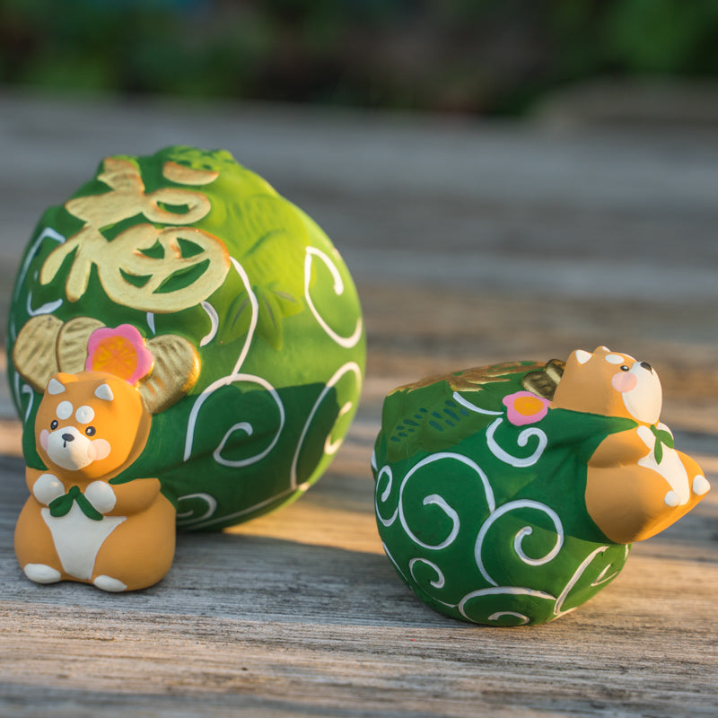 Kawaii Shiba Figurine And Money Box