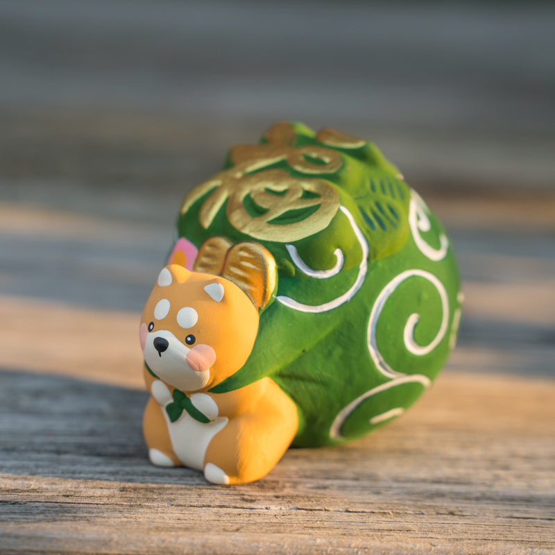 Kawaii Shiba Figurine And Money Box