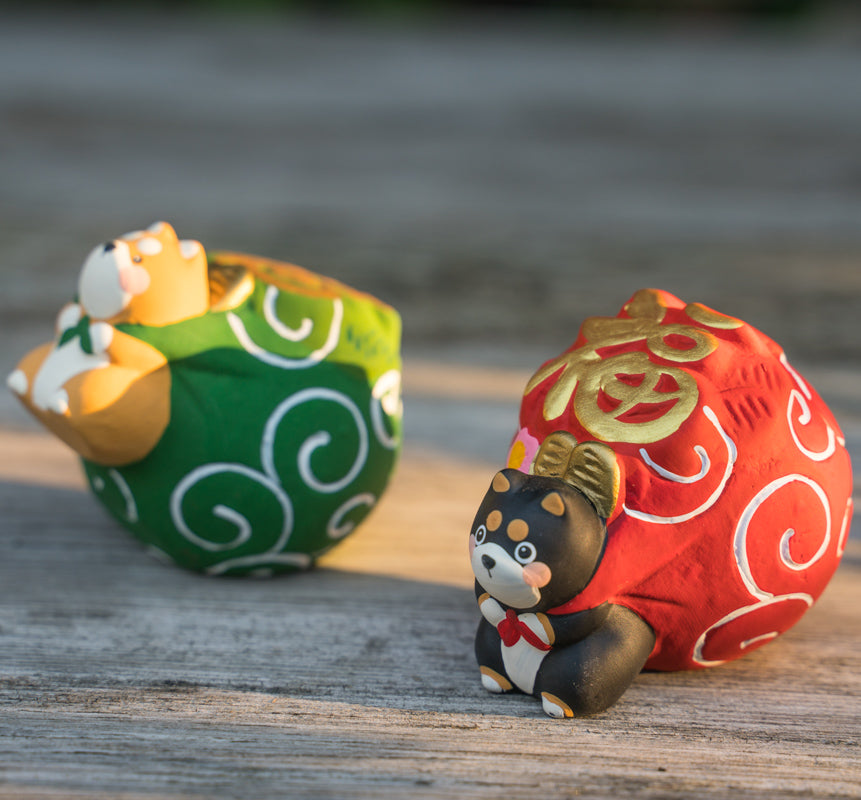 Kawaii Shiba Figurine And Money Box