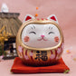 Cute Lucky Cat Figurine & Piggy Bank