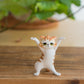 6st Generation-Miniature Standing Cat For Holding Pen Or Earphone Figurine