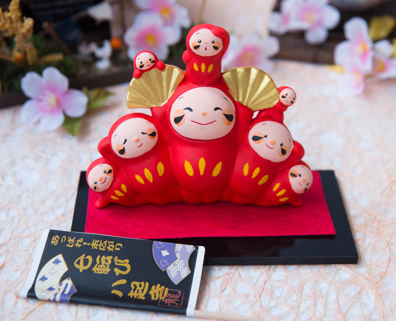 Kawaii Daruma Figure