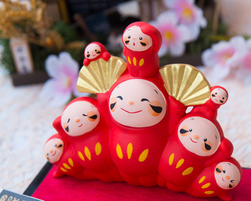 Kawaii Daruma Figure