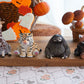 Cute Animal Zoo Figurines-Tiger, Giraffe, Sloth And Red Panda