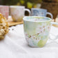 Japanese Ceramic Sakura Coffee Mug