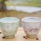 Japanese Ceramic Sakura Tea Cup