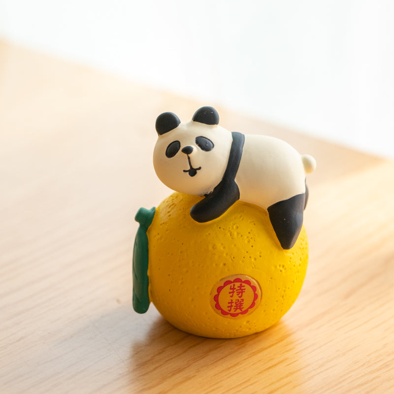 Cute Lemon Animal Figurine