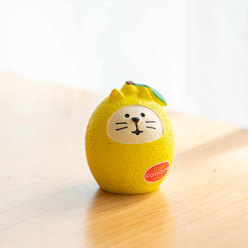 Cute Lemon Animal Figurine