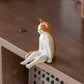 Cute Sitting Cat Figurine