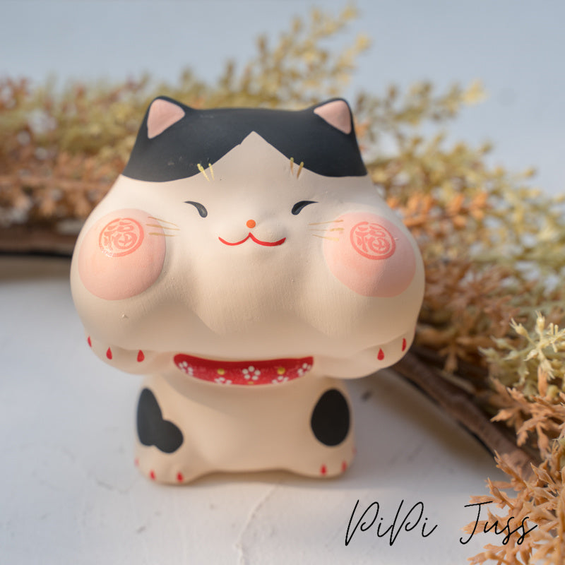 Cute Cat Figurine