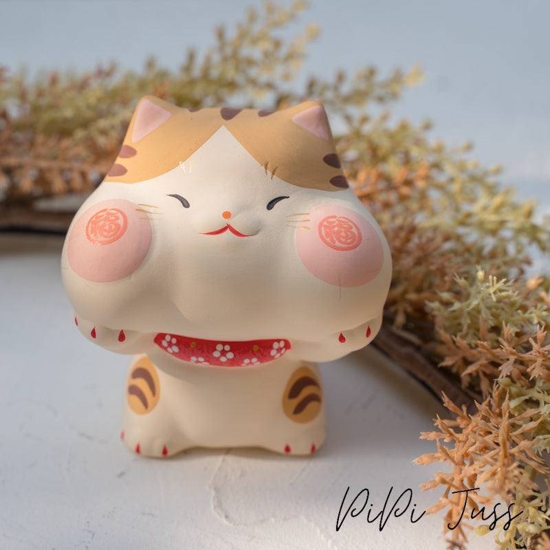 Cute Cat Figurine