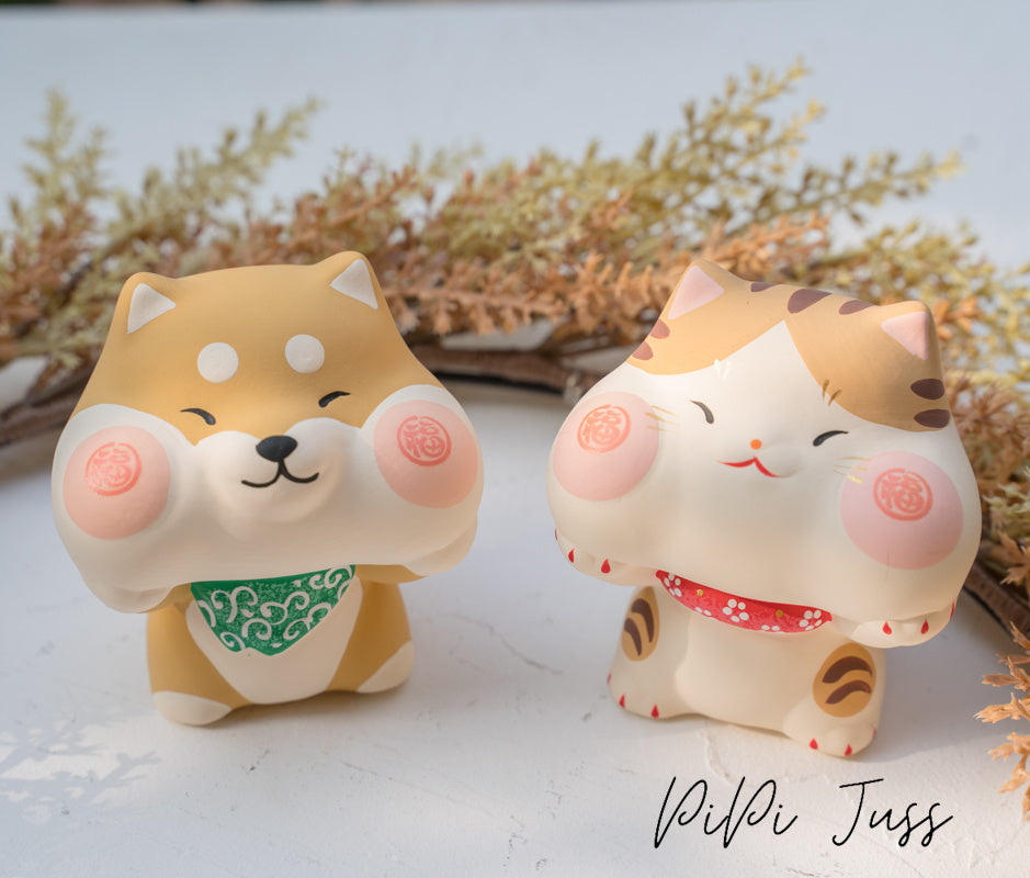 Cute Cat Figurine