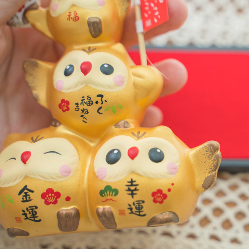 Kawaii Owl Figurines