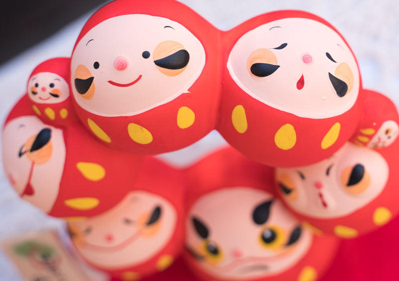 Kawaii Daruma Figure