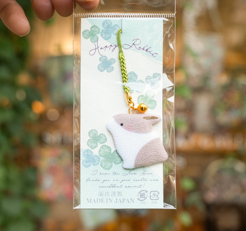 Cute Rabbit Phone Charm