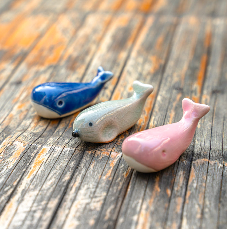 Cute  Seal And Whale Spoon Holder