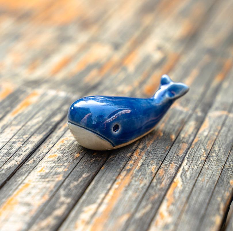 Cute  Seal And Whale Spoon Holder