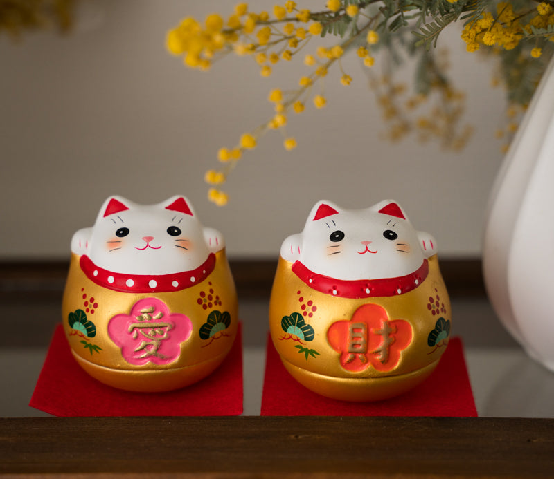 Kawaii Lucky Cat Figurine