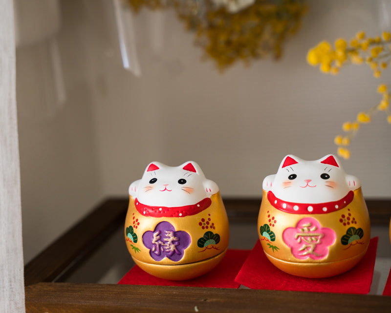 Kawaii Lucky Cat Figurine