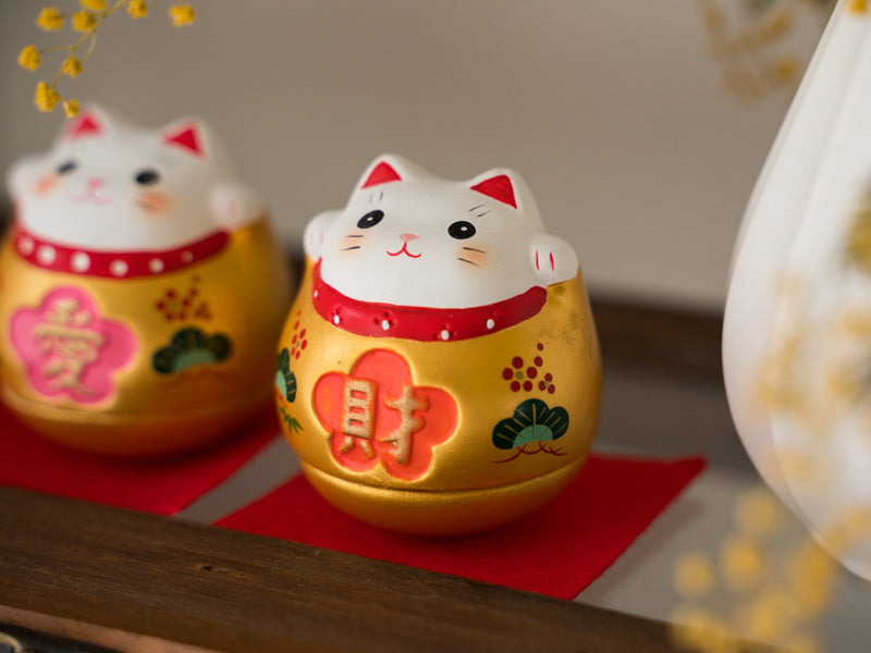 Kawaii Lucky Cat Figurine