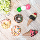 Set of 6 Cute Ice Cream & Donut Refrigerator Magnet