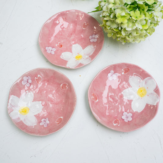 Pink Sakura Plates