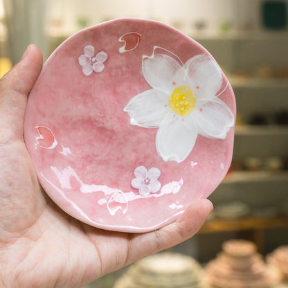 Pink Sakura Plates