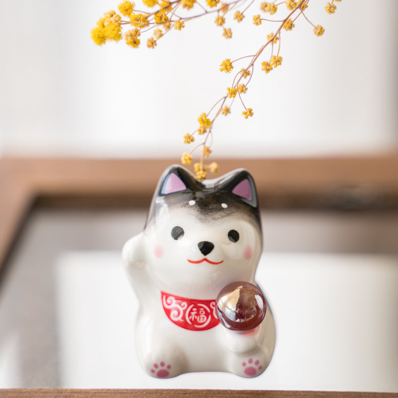 Adorable Shiba Inu Figurine