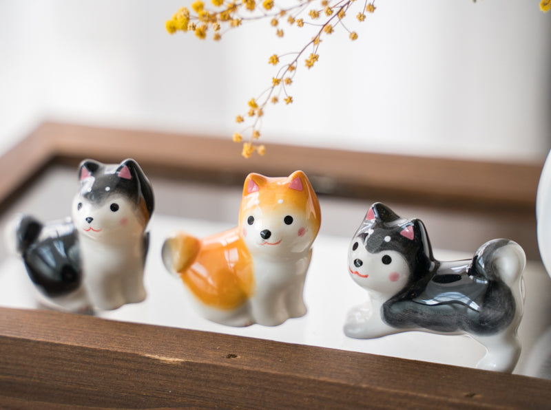 Adorable Shiba Figure