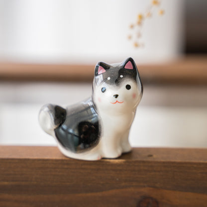 Adorable Shiba Figure