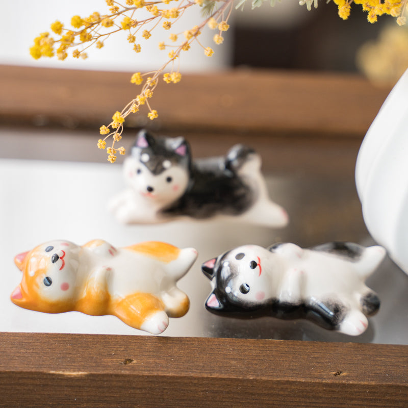 Adorable Shiba Figure