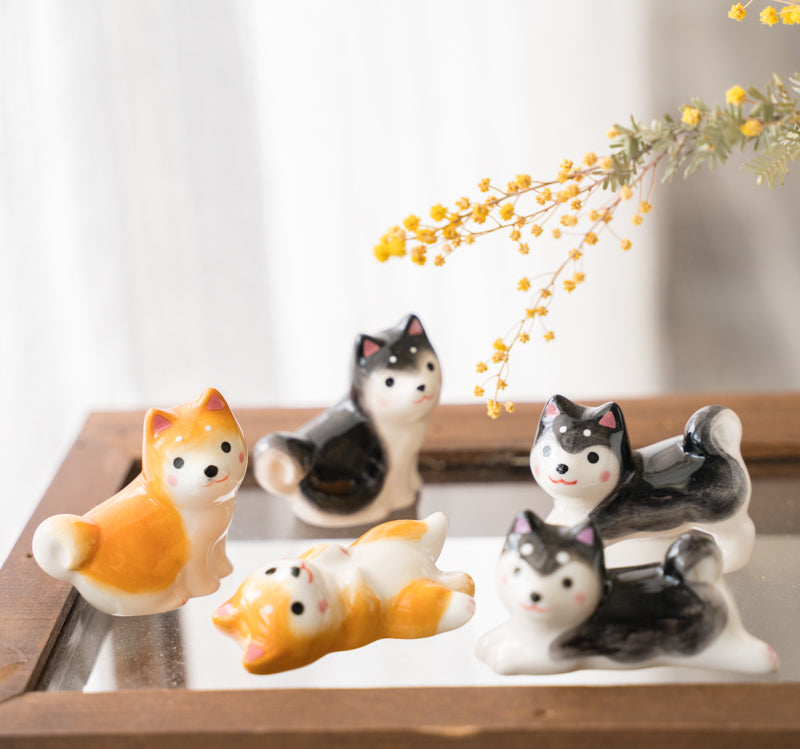 Adorable Shiba Figure