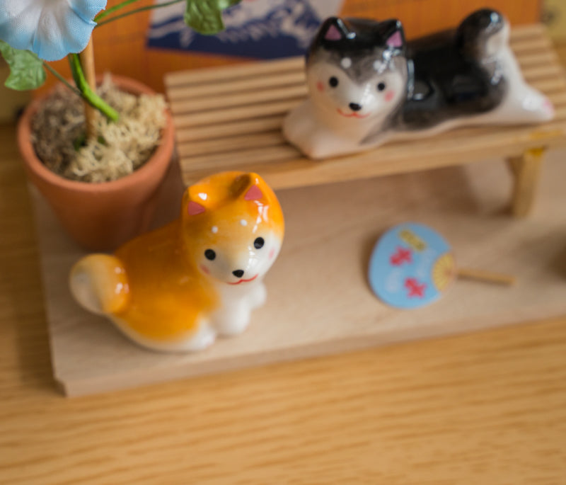 Adorable Shiba Inu Figure