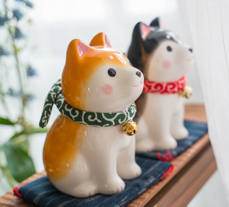 Cute Shiba Inu Dogs Figure