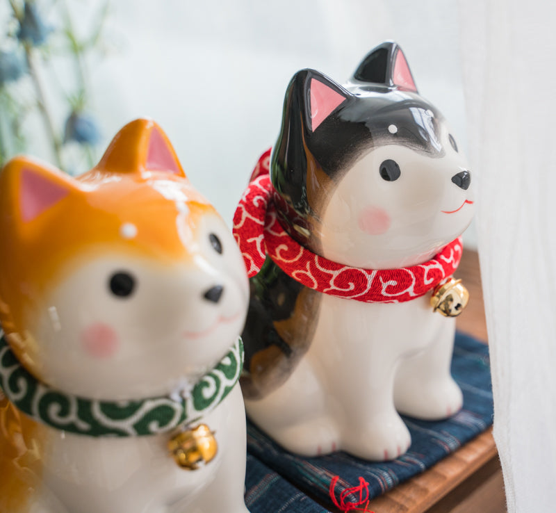 Cute Shiba Inu Dogs Figure