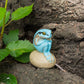 Sitting Frog Figurine