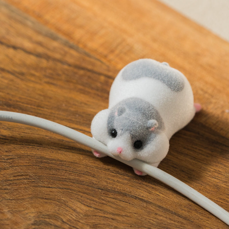 Cute Hamster Cable Holder