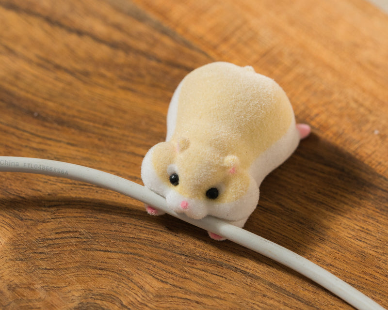 Cute Hamster Cable Holder