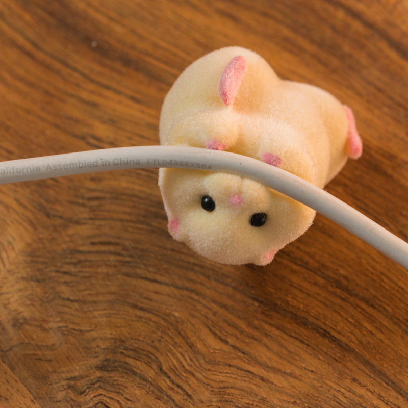 Cute Hamster Cable Holder