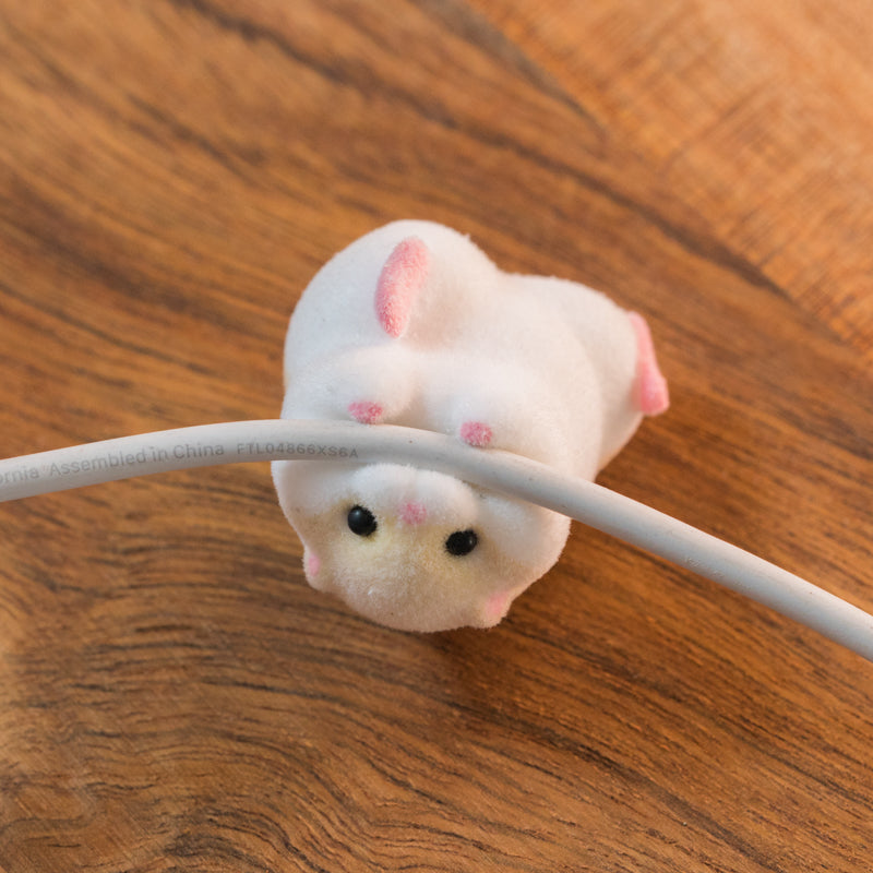 Cute Hamster Cable Holder