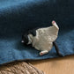 Miniature Sleeping Cat Figurine