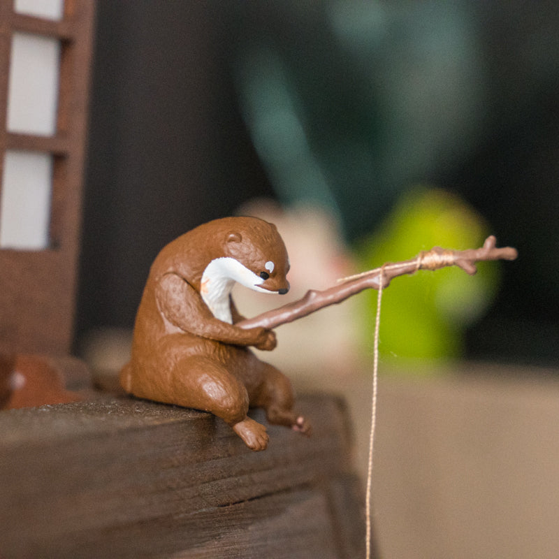 3rd Generation-Miniature Animal Fishing Figurine