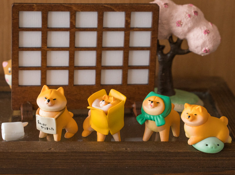 Cute Shiba Inu Figurine