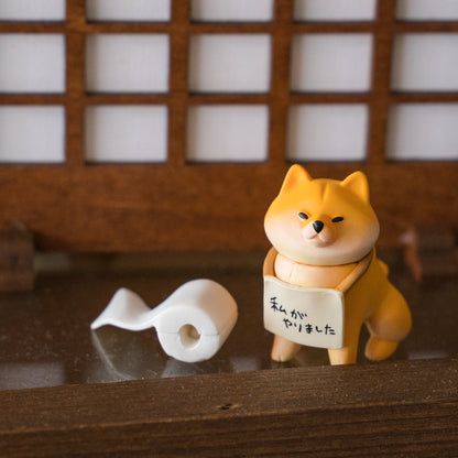 Cute Shiba Inu Figurine