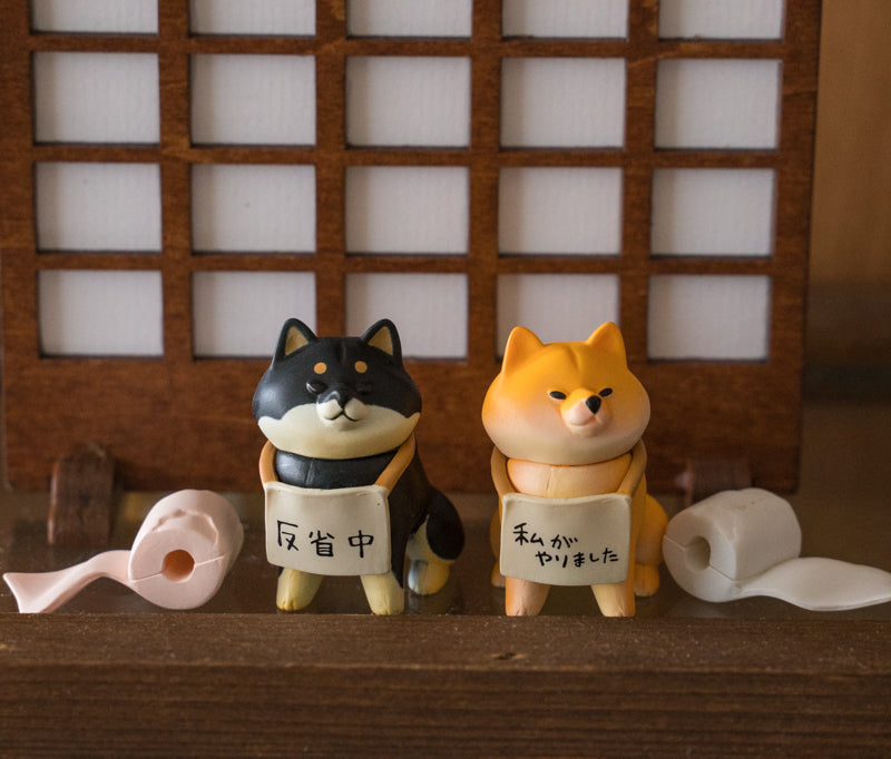 Cute Shiba Inu Figurine